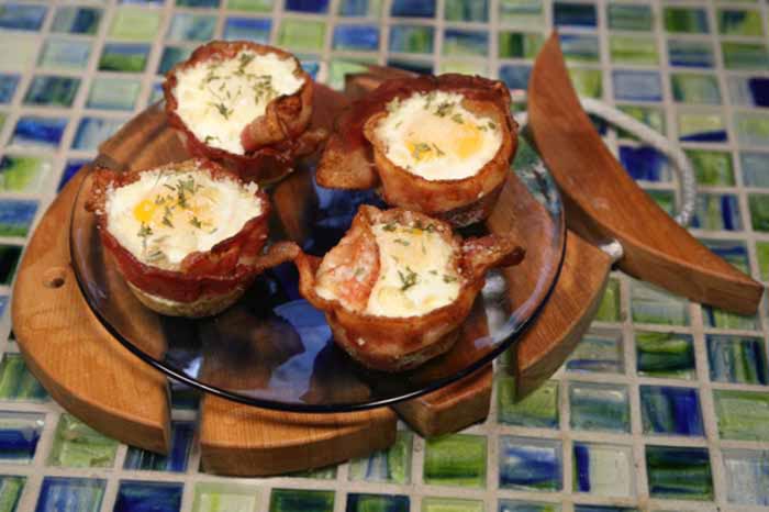 Bacon Egg Cups