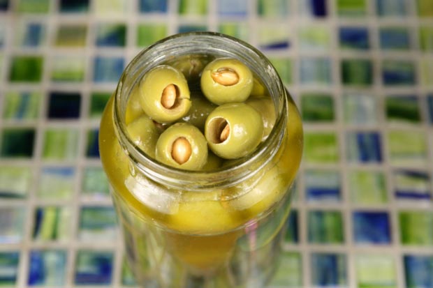 Almond Stuffed Olives6
