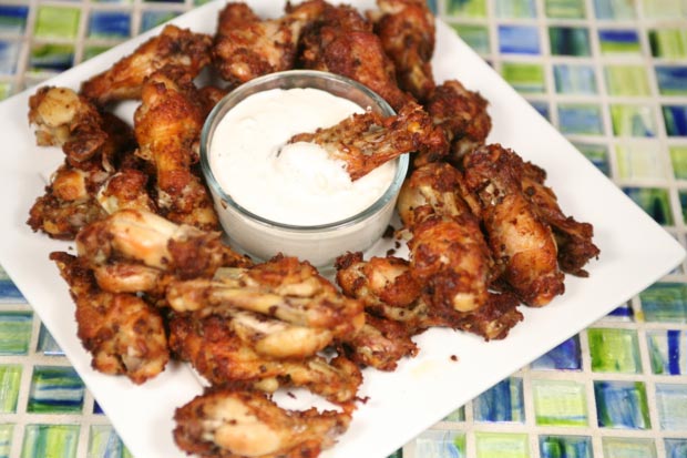 Crispy Garlic Parmesan Wings 7