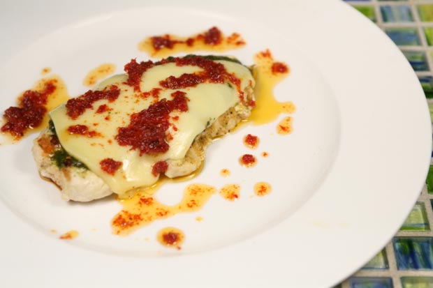 Grilled Chicken Caprese